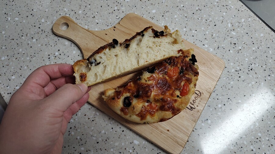 오랫만에 포카치아를 만들어 봅니다._7.jpg