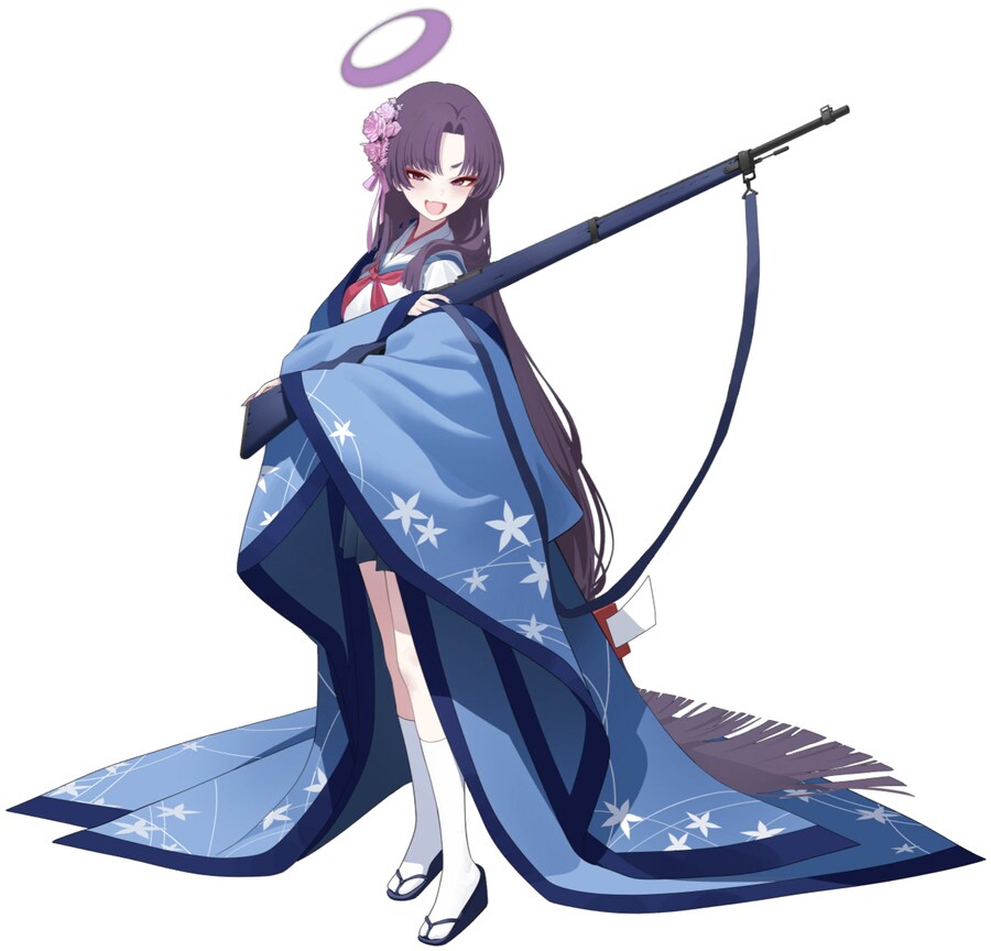 블루아카)면복과 원삼을 입은 선생님과 유카리를 그렸음._6.png