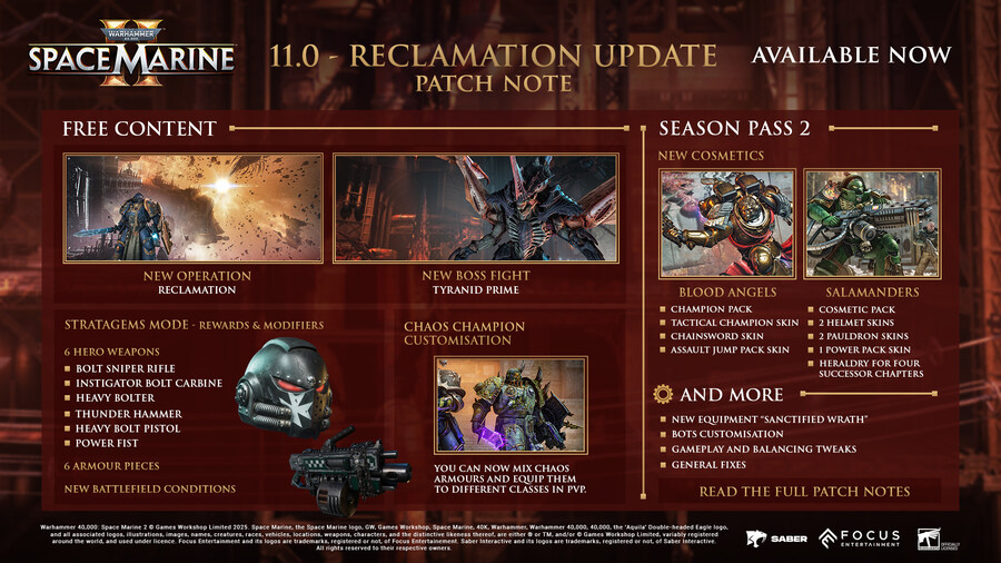 워해머 40,000: 스페이스 마린 2 - 11.0 패치 노트_1.jpg