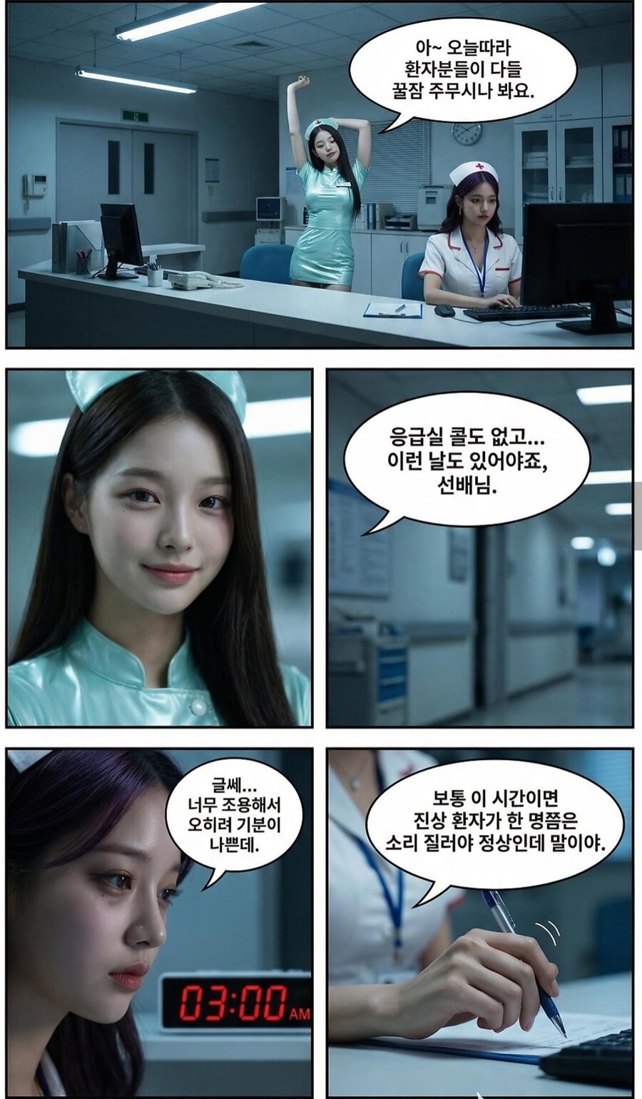 좀비 병동 탈출기: 나이트 시프트 1화_1.jpg