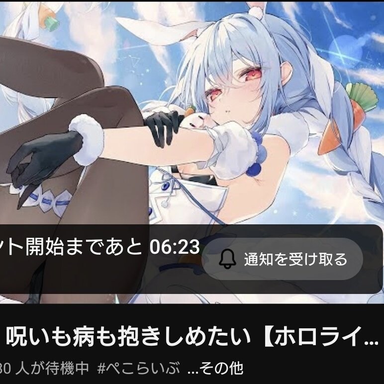 버튜버) 페코라:저주도 병도 다 껴안고 싶어_1.jpg