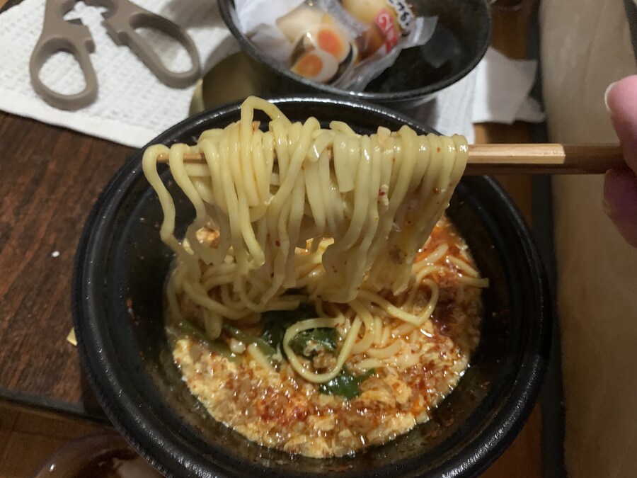 미야자키 카라멘, 맛달걀_3.jpg
