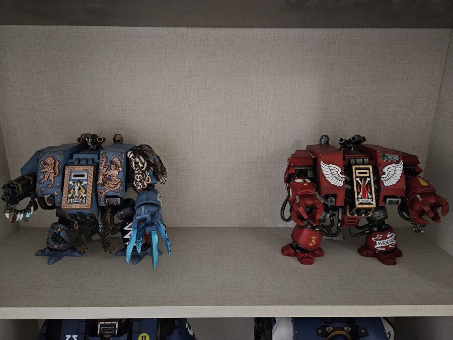 장난감) 조이토이 워해머40k 울트라마린 베너러블 드레드노트 왔다_7.jpg