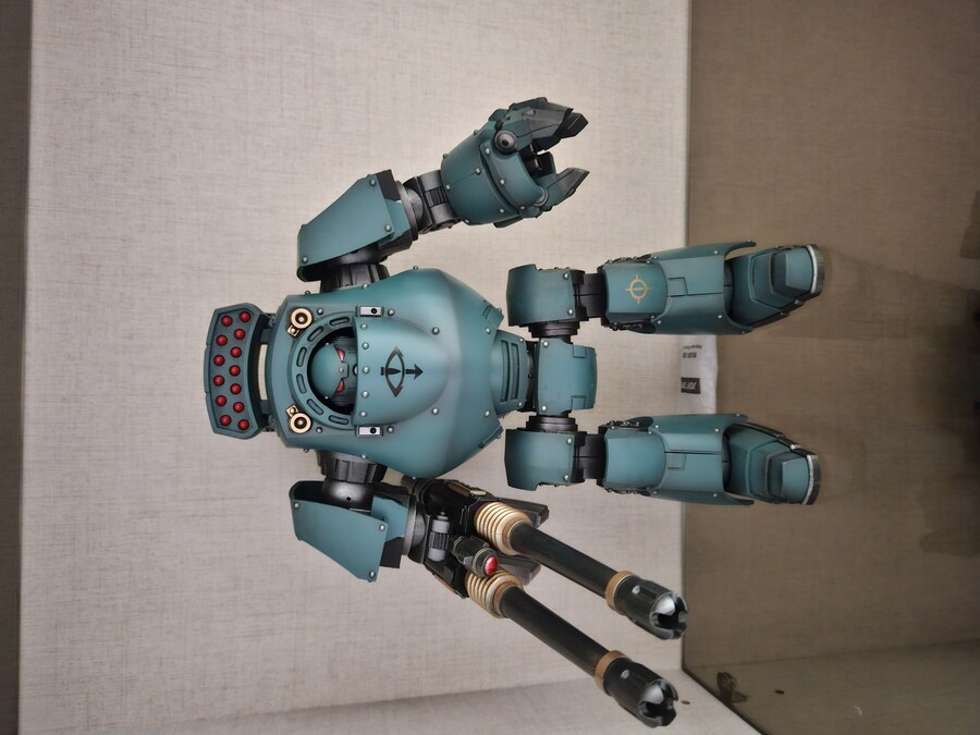 장난감) 조이토이 워해머40k 울트라마린 베너러블 드레드노트 왔다_8.jpg