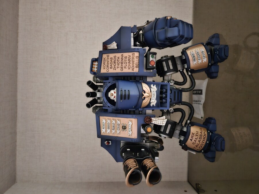 장난감) 조이토이 워해머40k 울트라마린 베너러블 드레드노트 왔다_9.jpg