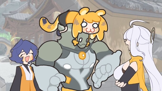 젠레스, ZZZ) 반악 + 운규산 그림_1.jpg