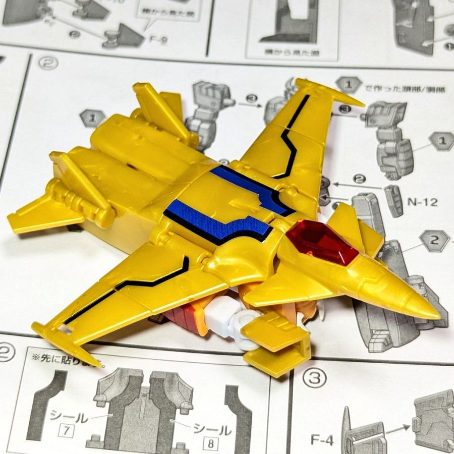 SMP 레온 카이저 & 그레이트 골드란 변형 / 합체 영상 + 가조립 사진_15.jpg