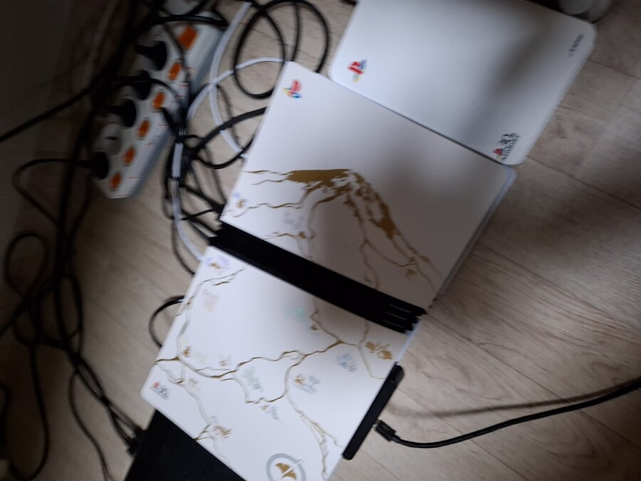 PS5프로 알리에서 산 짜가 고스트 오브 요테이 커버 케이스_11.jpg