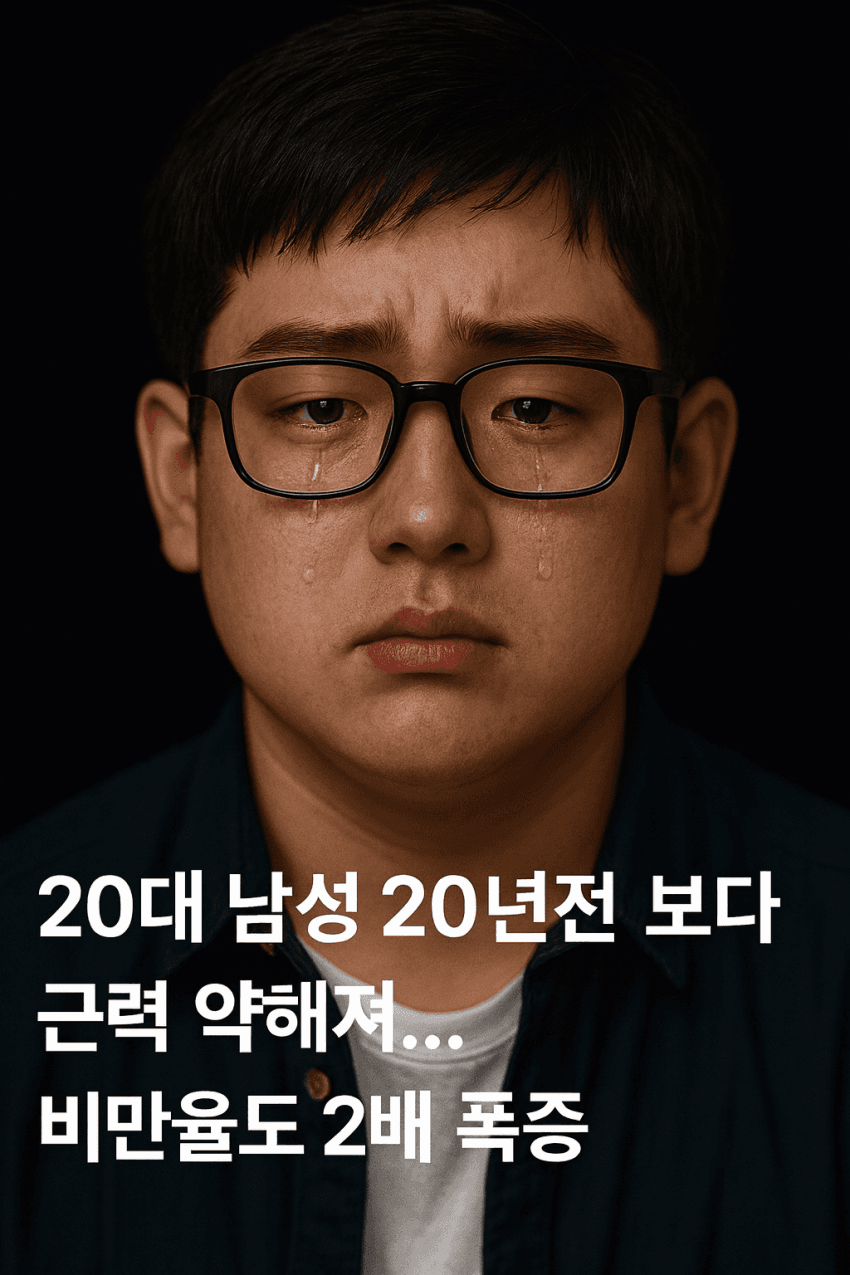 20대, 20년 전보다 체력, 근력 떨어져.News_2.webp