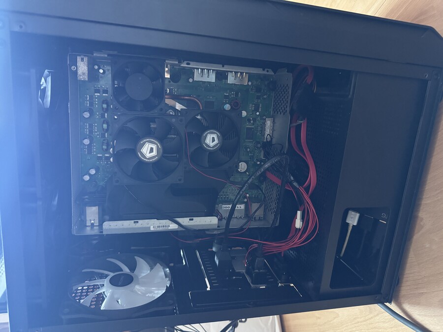 Xbox360 제논 PC 케이스 이식했습니다_1.jpg