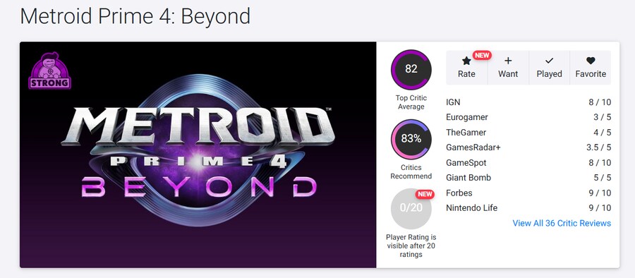 메트로이드 프라임 4 비욘드 오픈크리틱 등재_1.png