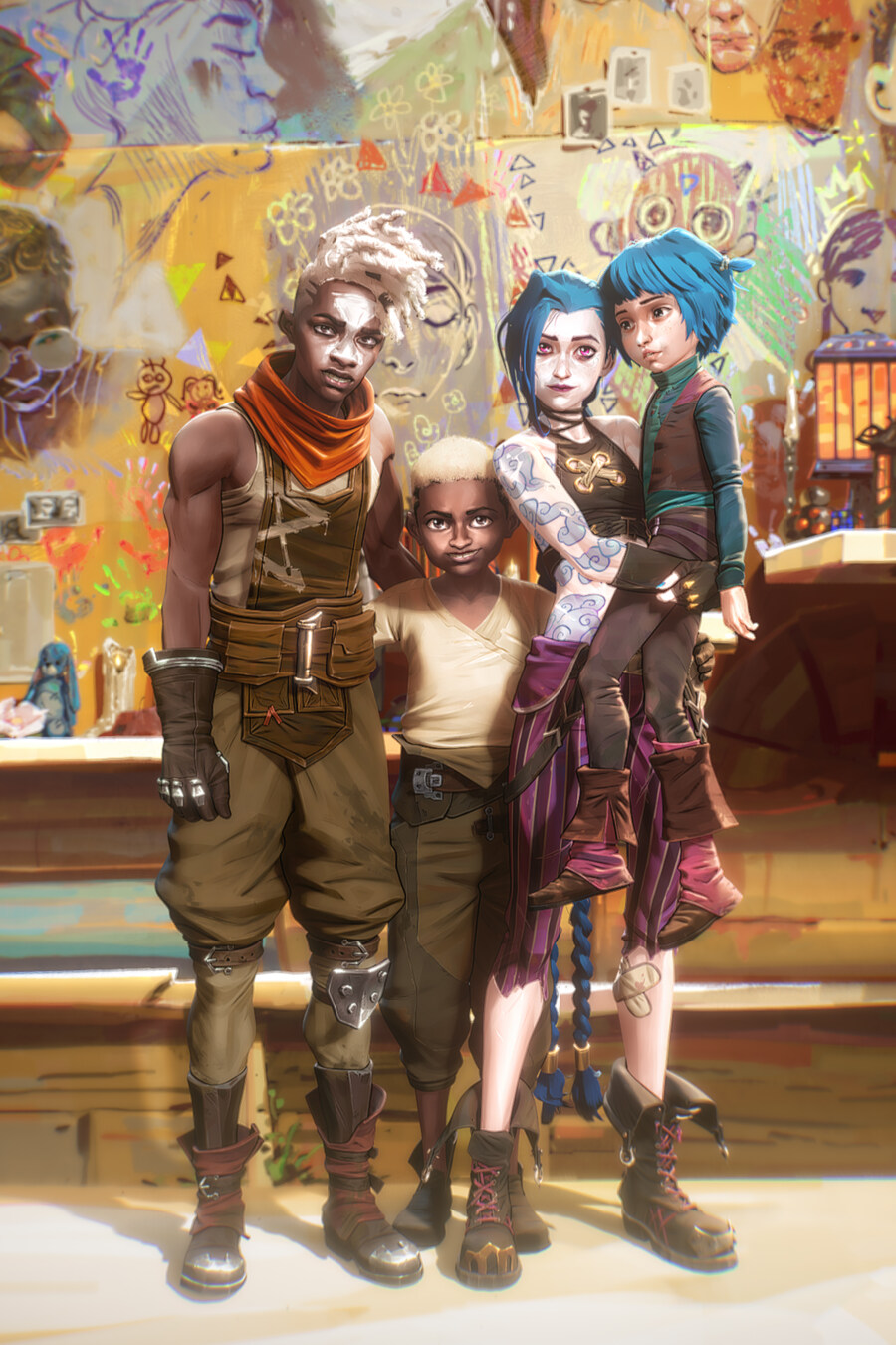 [라이엇게임즈] 아케인 기념일 맞이 시즌 1+2 뒷이야기컷 공개_7.jpg