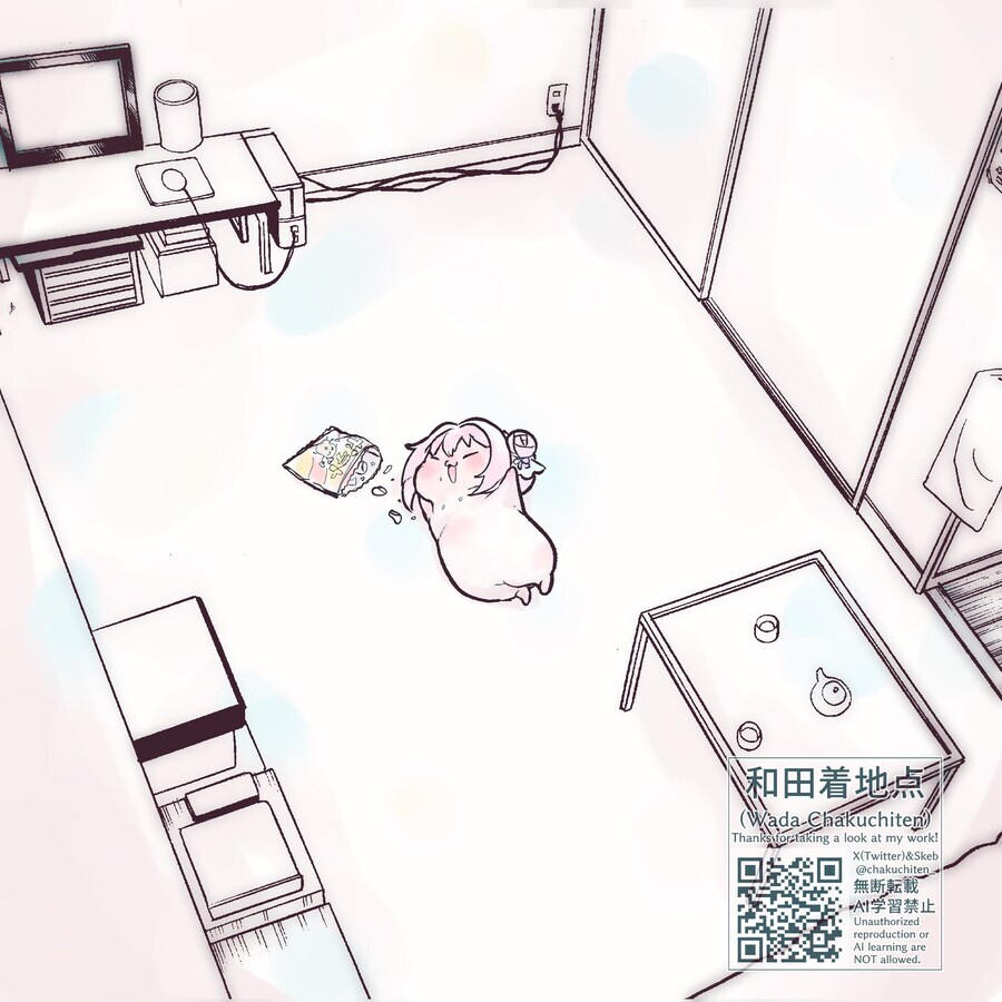 배불리 먹고 뒹굴거리는 도로롱_1.jpg