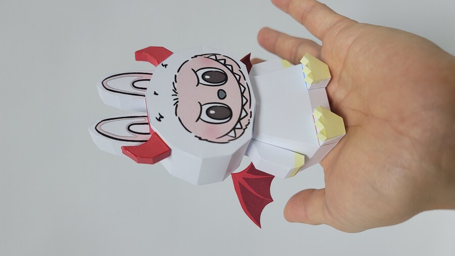 라부부 만들기 무료 도안 labubu papercraft origami_2.jpg