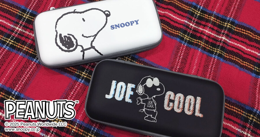NS2용 스누피, 도라에몽 파우치 발매_1.jpg
