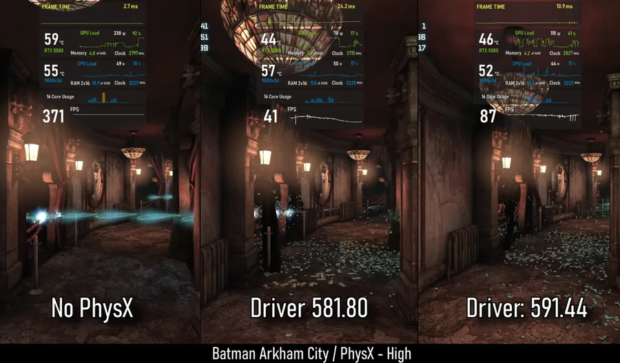 엔비디아 최신 드라이버 피직스 지원 차이_2.webp