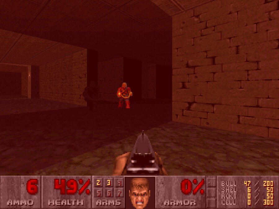 둠) 스팀 판에 레벨 선택 기능 있길래 찍먹 해보고 있는데_1.png