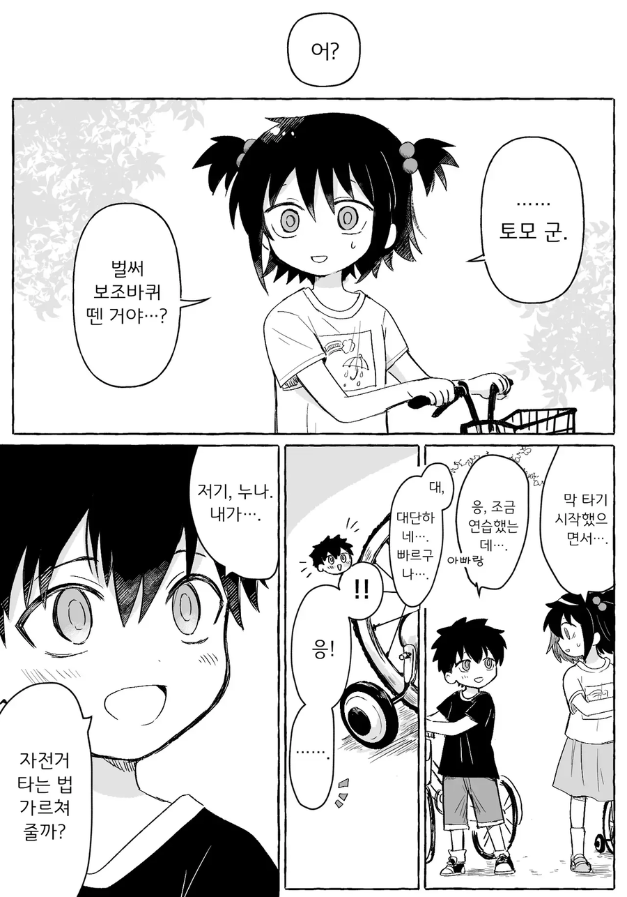 남동생이 누나를 싫어할 뿐 인 만화_1.webp