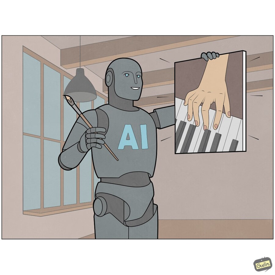 인간에게 조롱당하던 인공지능의 극단적 선택.manga_1.jpg