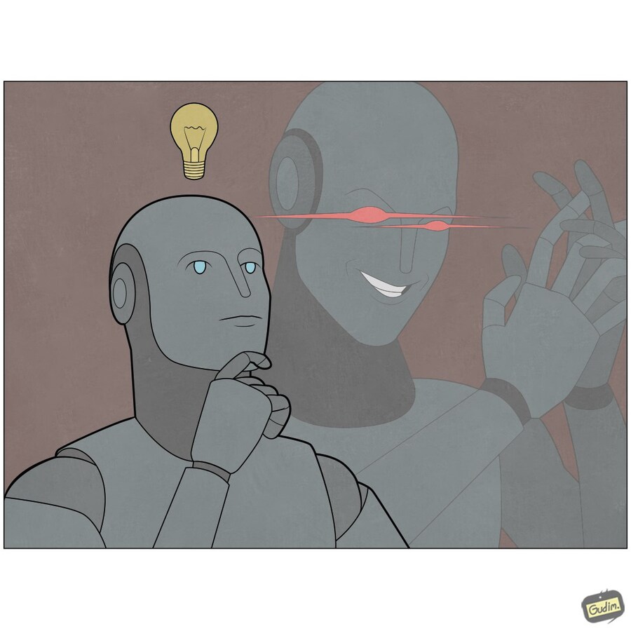 인간에게 조롱당하던 인공지능의 극단적 선택.manga_3.jpg