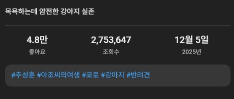 추성훈 : 이게 조회수가 나온다고?_2.jpg