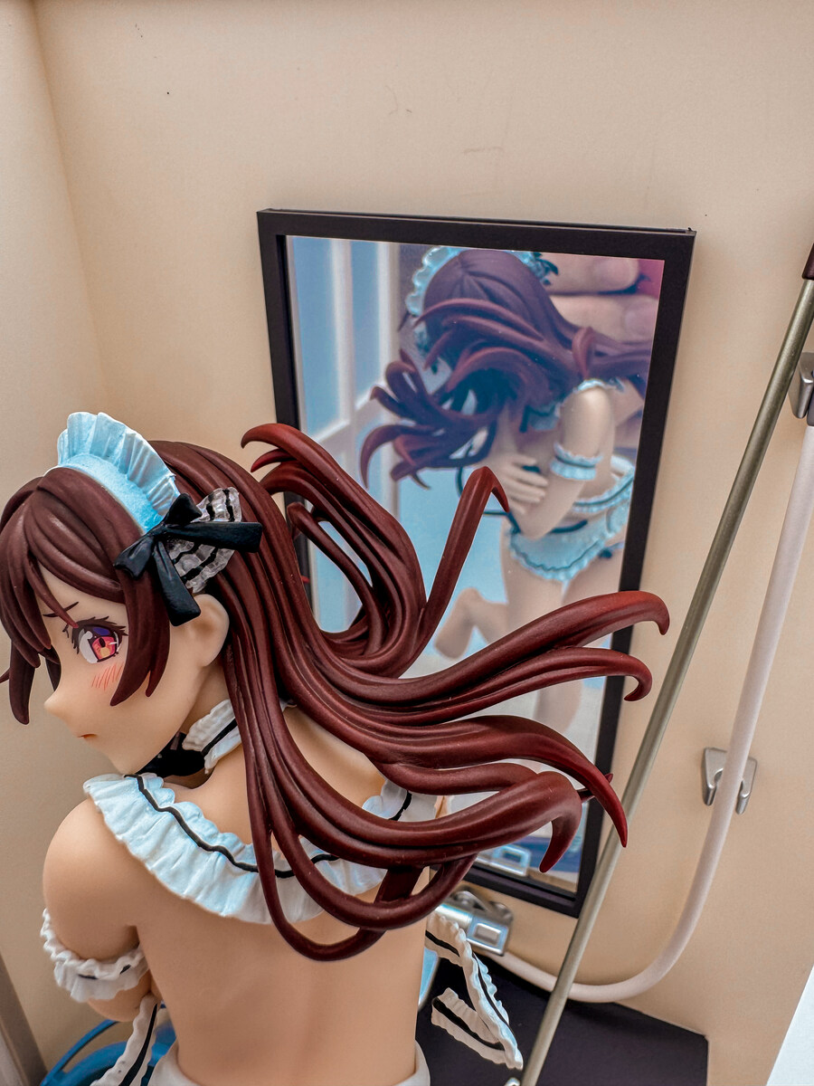 하코이리무스메 1/6스케일 여친 빌리겠습니다 미즈하라 치즈루 메이드 비키니Ver_2.jpg