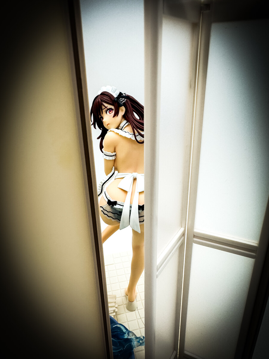 하코이리무스메 1/6스케일 여친 빌리겠습니다 미즈하라 치즈루 메이드 비키니Ver_8.jpg