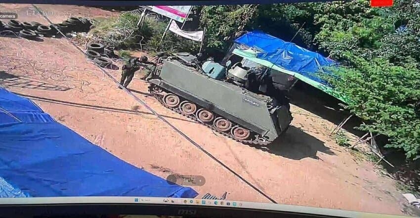 태국 육군 제 1군, 캄보디아 영토 진입 성공_1.png