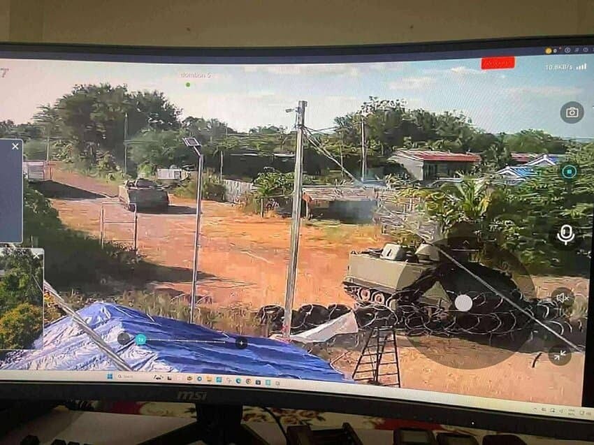 태국 육군 제 1군, 캄보디아 영토 진입 성공_2.png