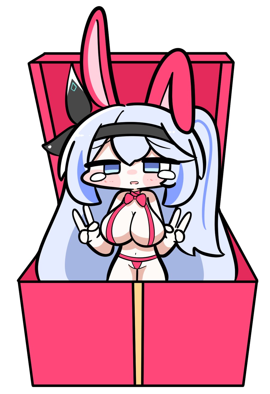 버튜버) 미루 이모 리본 비키니 짤!_1.png