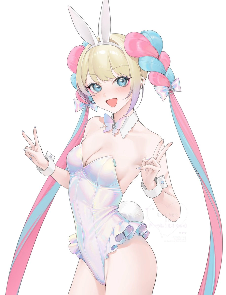 최고귀염뽀짝 천사 바니걸(맨다리) Ver._2.webp