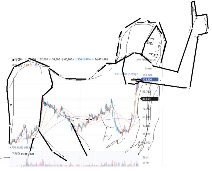 주식 갤러리 삼성전자 VS 하이닉스 차트 분석 ㅋㅋㅋㅋ_2.png