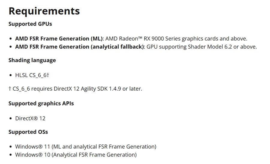 AMD)FSR 레드스톤'ML 프레임 생성'- 윈10 미지원, 11부터 사용 가능?_4.jpg