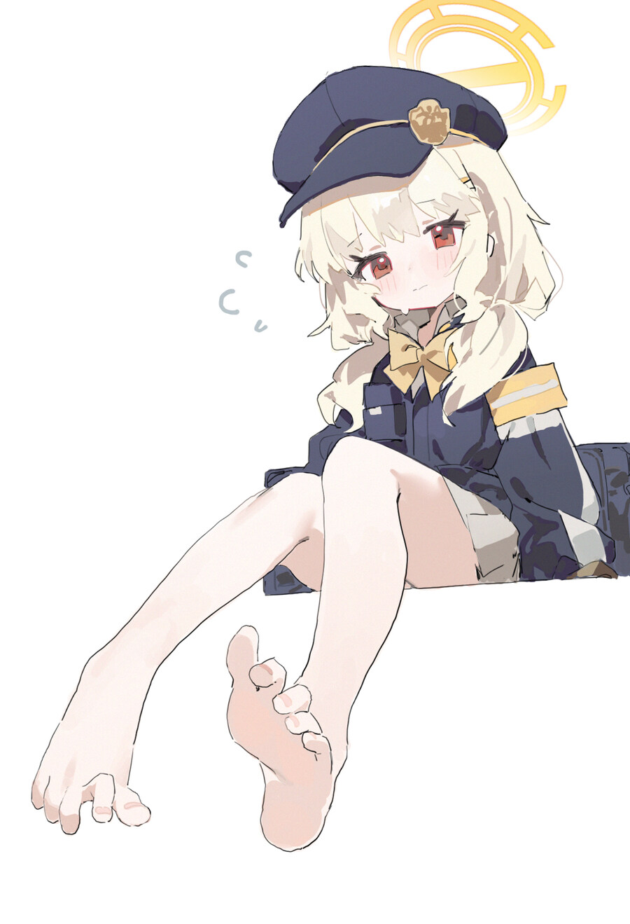 블루아카)"호밀밭에서 아이들이 놀고 있어."_1.jpg