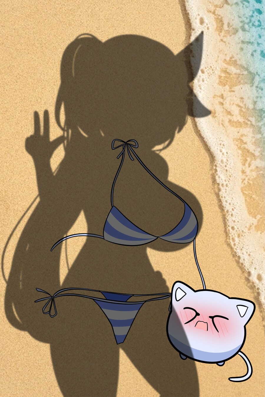 미루 이모 비키니 그림자 짤!_1.png