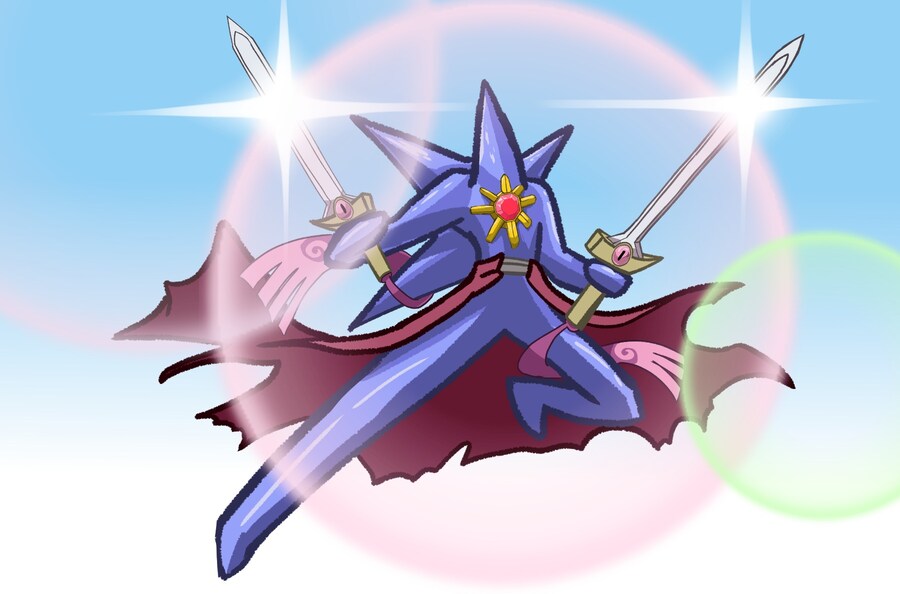 포켓몬) 메가 아쿠스타 그렸어요_1.jpg