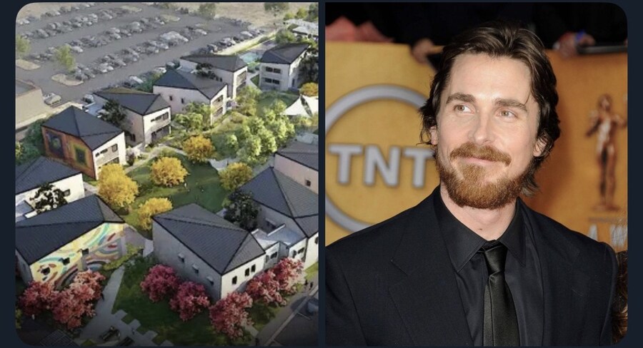 크리스찬 베일, 위탁 보호 아이들을 위한 마을 건설 중_1.jpg