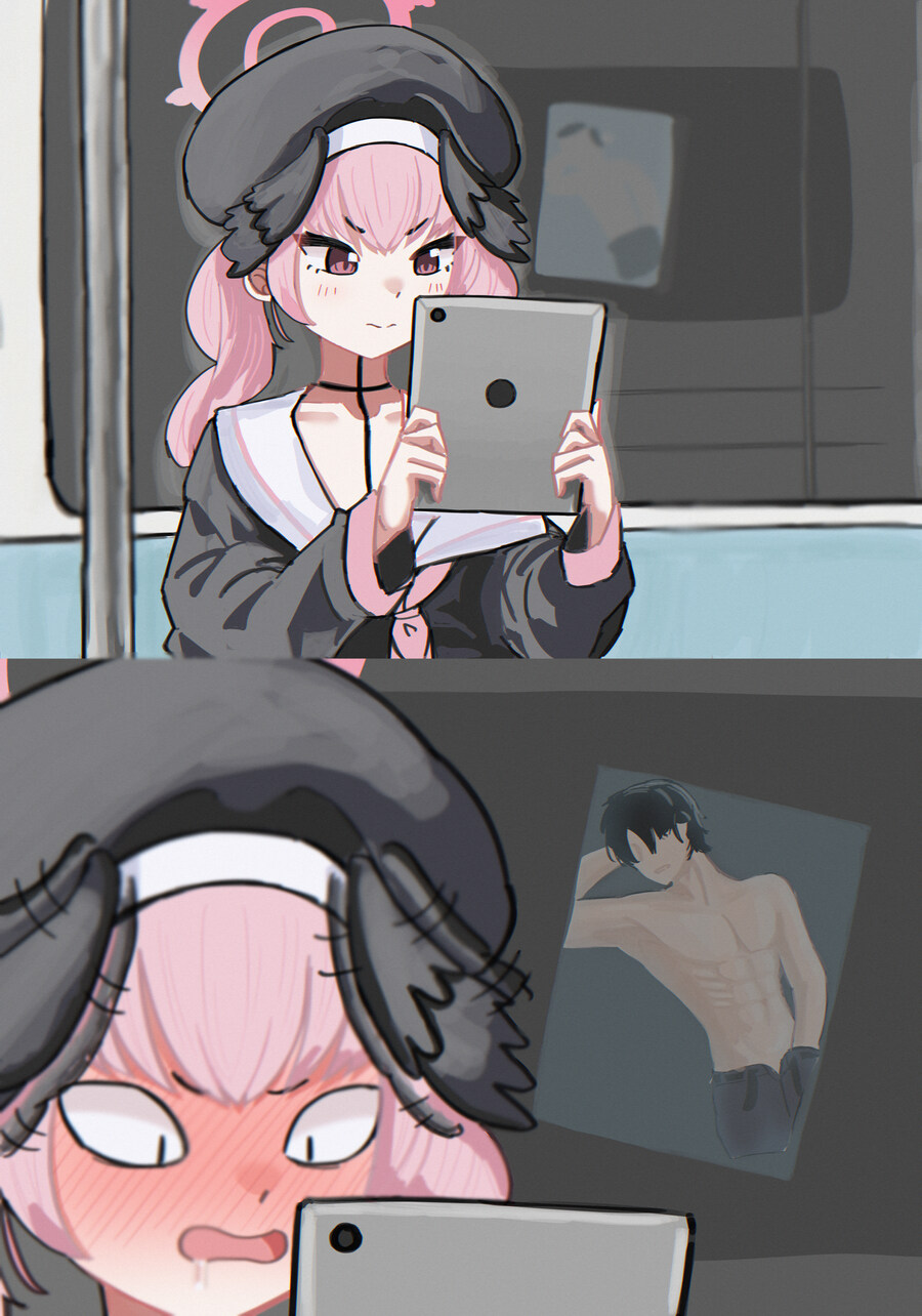 블아) 코하루 지하철에서..._1.jpg