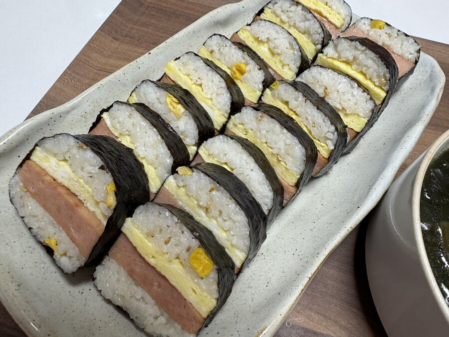 만들어 먹은 스팸무스비~~~_2.jpg