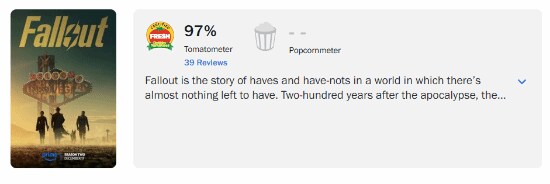 폴아웃 드라마 시즌2 로튼토마토 97% 달성_1.png