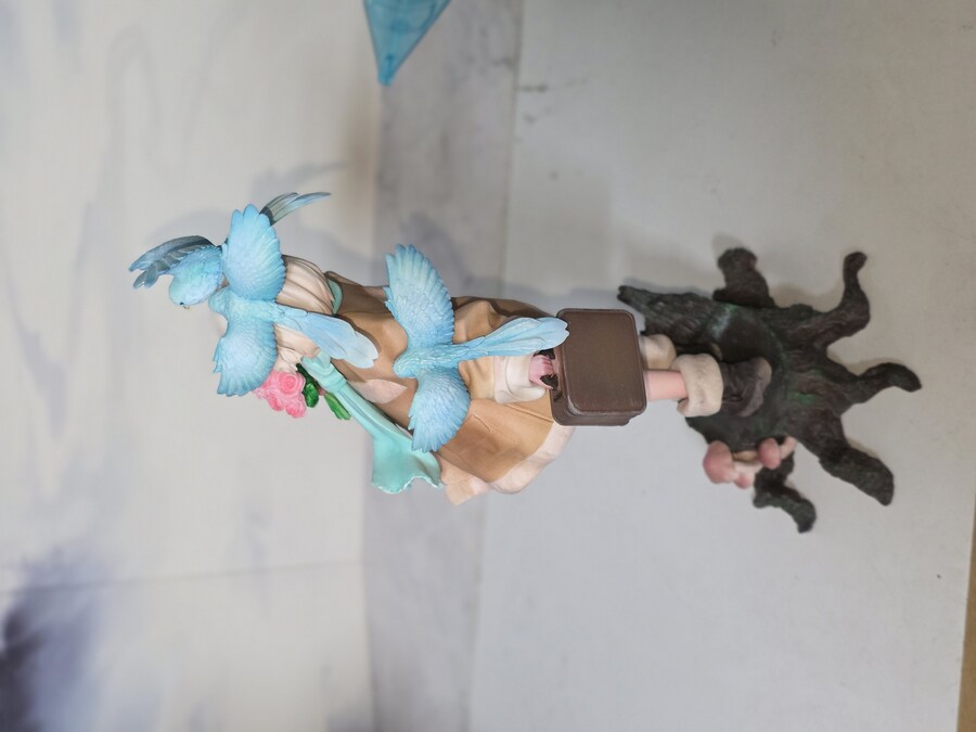 파랑새와 소녀 레진피규어 완성_5.jpg