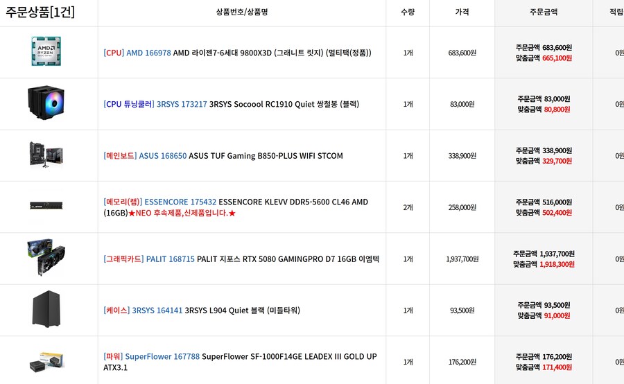 컴린이 게이밍 컴퓨터 견적 부탁드립니다 (RTX5080, 9800x3d)_1.jpg