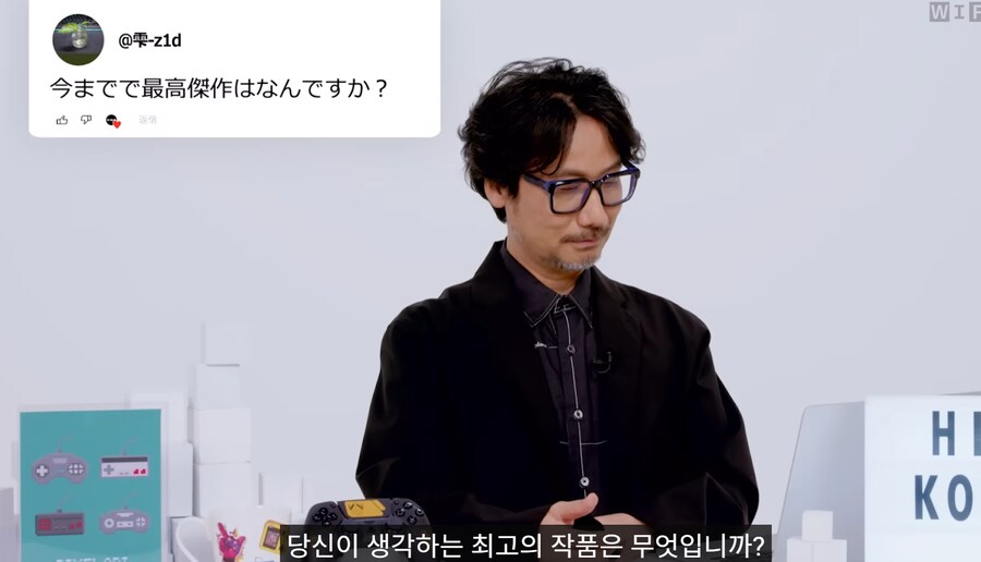 히데오 코지마 질문이 있습니까? Q&A_9.png