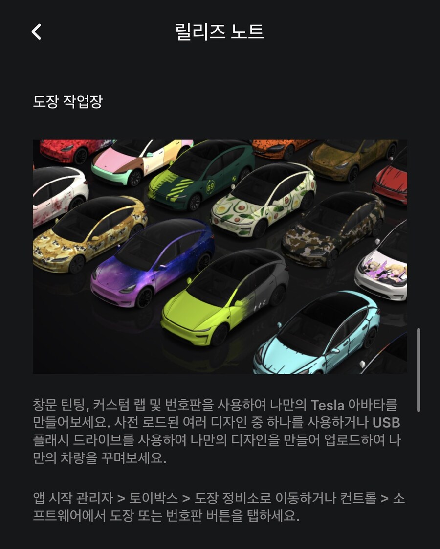 씹덕 스킨 가능하다는 테슬라 신규 업데이트.jpg_1.jpg