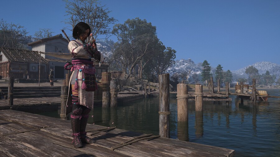 어쌔신크리드 섀도우)Ps5 존버 끝에 모은 벚꽃의상 셋트_1.jpg