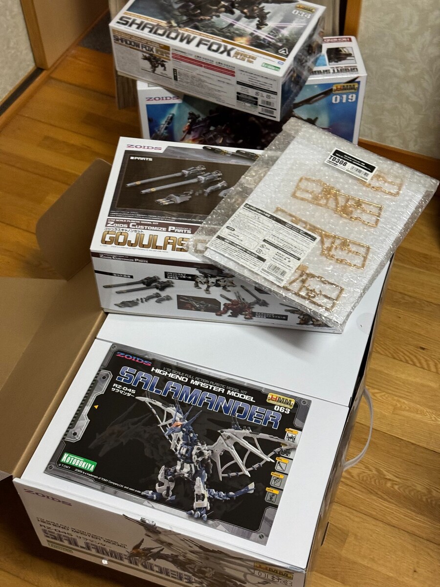 [코토부키야] HMM 조이드 1/72 RZ-045 살라만더 런너, 조립 이미지_2.jpg