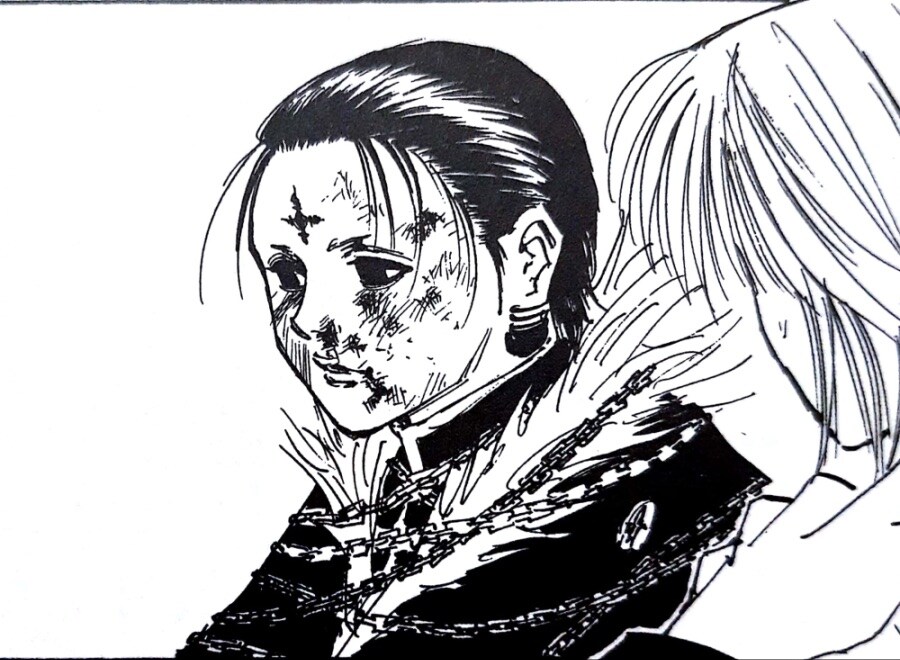 헌터X헌터) 갑자기 말이 없어지는 클로로_3.jpg