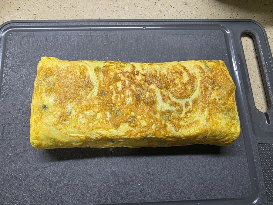 직장에서 3천원씩 걷어서 해먹는 점심 고추장찌개 계란말이_5.jpg