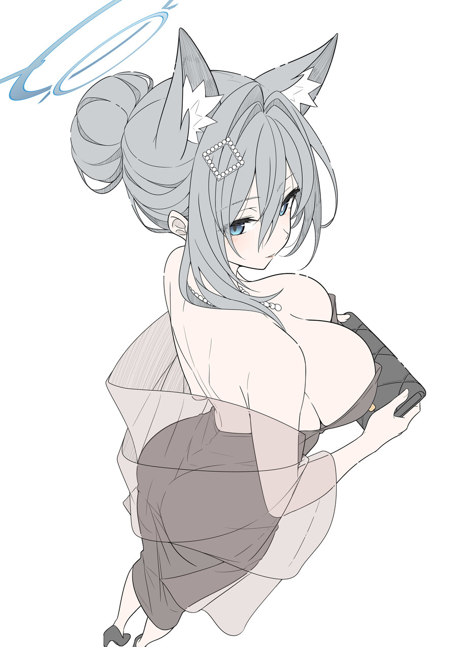 (블루아카) 드레스 입은 쿠로코_1.jpg