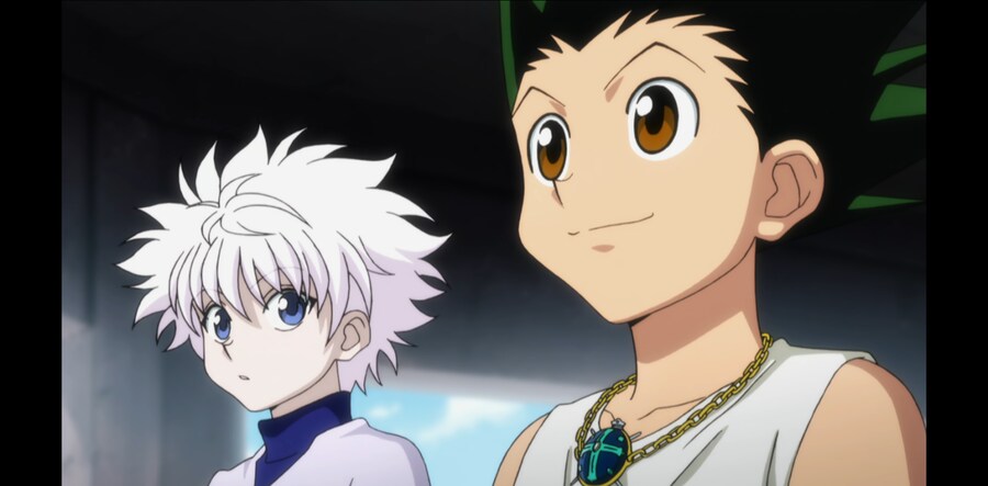 헌터X헌터) 키르아 입이 귀에 걸리는 상황_3.png